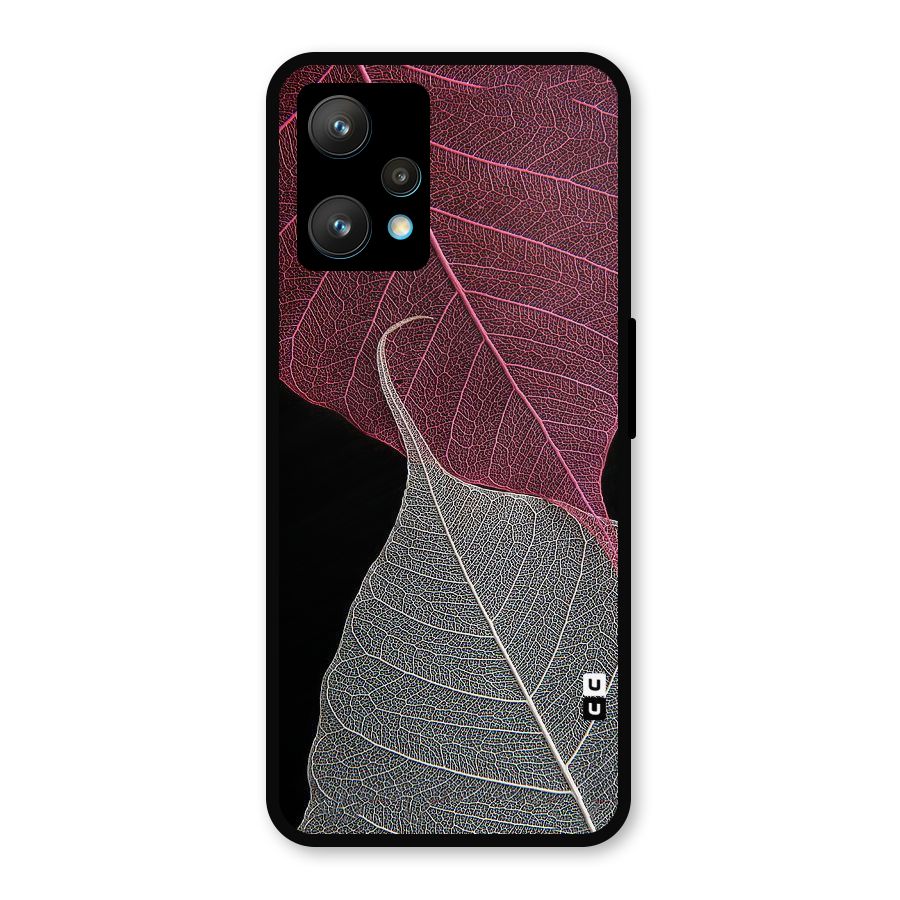 Beauty Leaf Metal Back Case for Realme Narzo 50 Pro