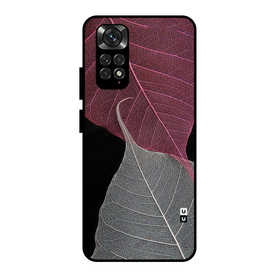 Beauty Leaf Metal Back Case for Redmi Note 11 Pro Plus 5G