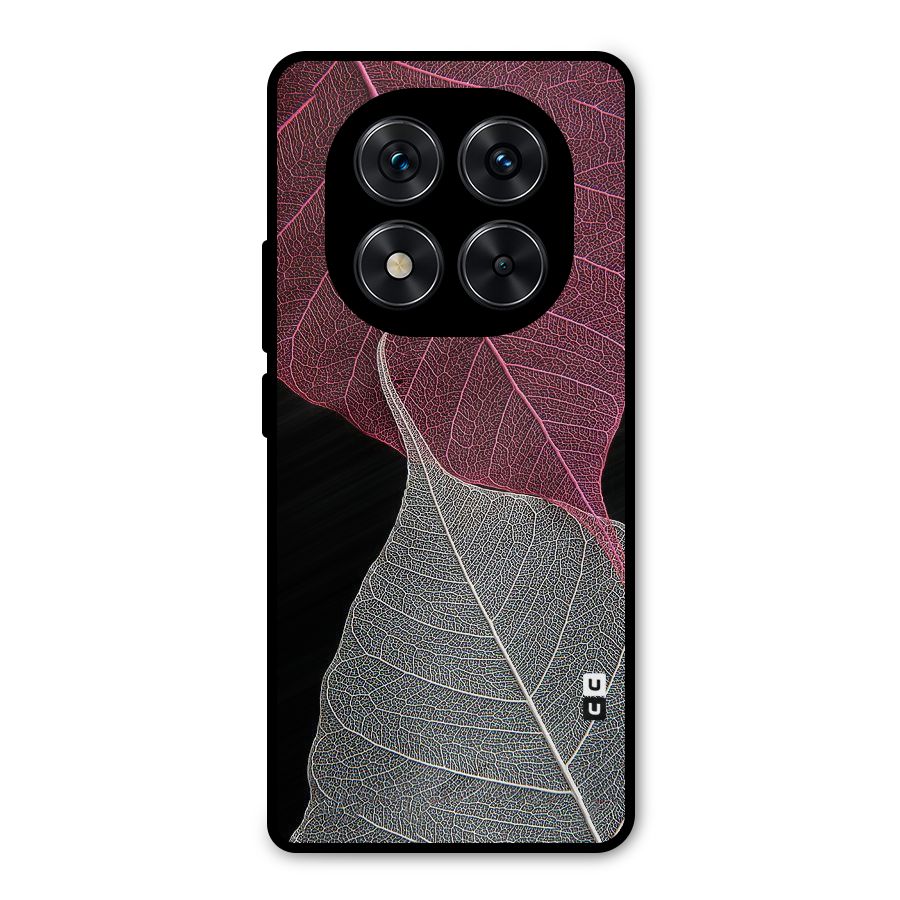 Beauty Leaf Metal Back Case for Redmi Note 14 Pro 5G