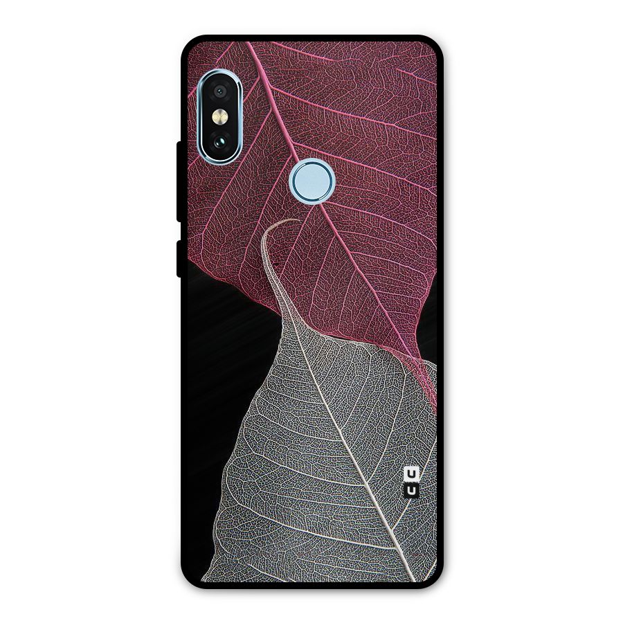 Beauty Leaf Metal Back Case for Redmi Note 5 Pro