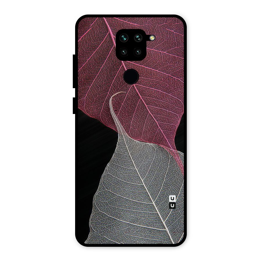 Beauty Leaf Metal Back Case for Redmi Note 9