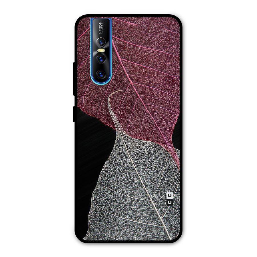 Beauty Leaf Metal Back Case for Vivo V15 Pro