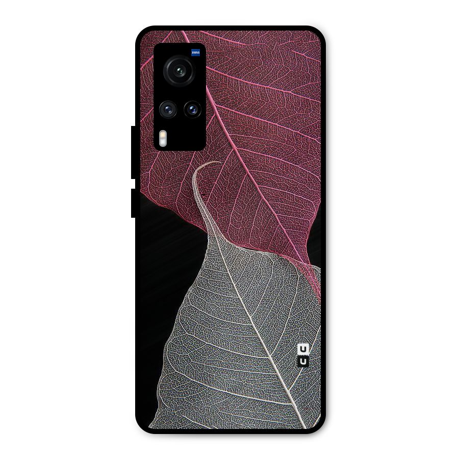 Beauty Leaf Metal Back Case for Vivo X60