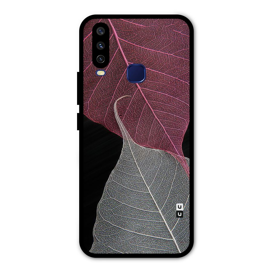 Beauty Leaf Metal Back Case for Vivo Y15