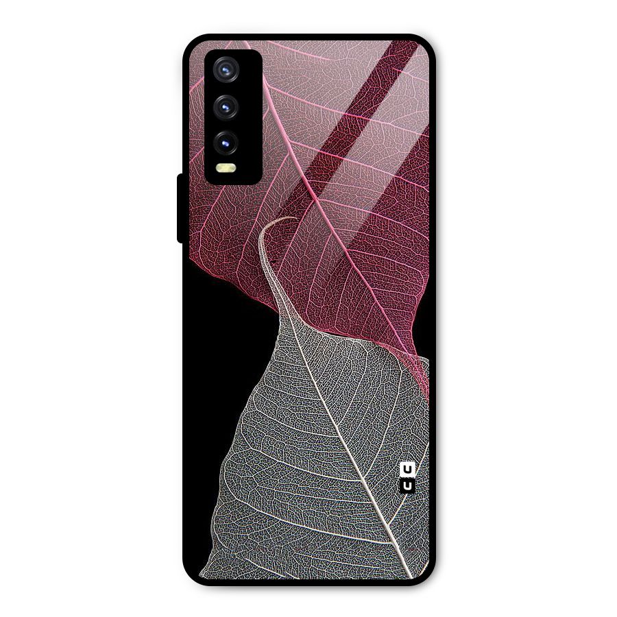 Beauty Leaf Metal Back Case for Vivo Y20