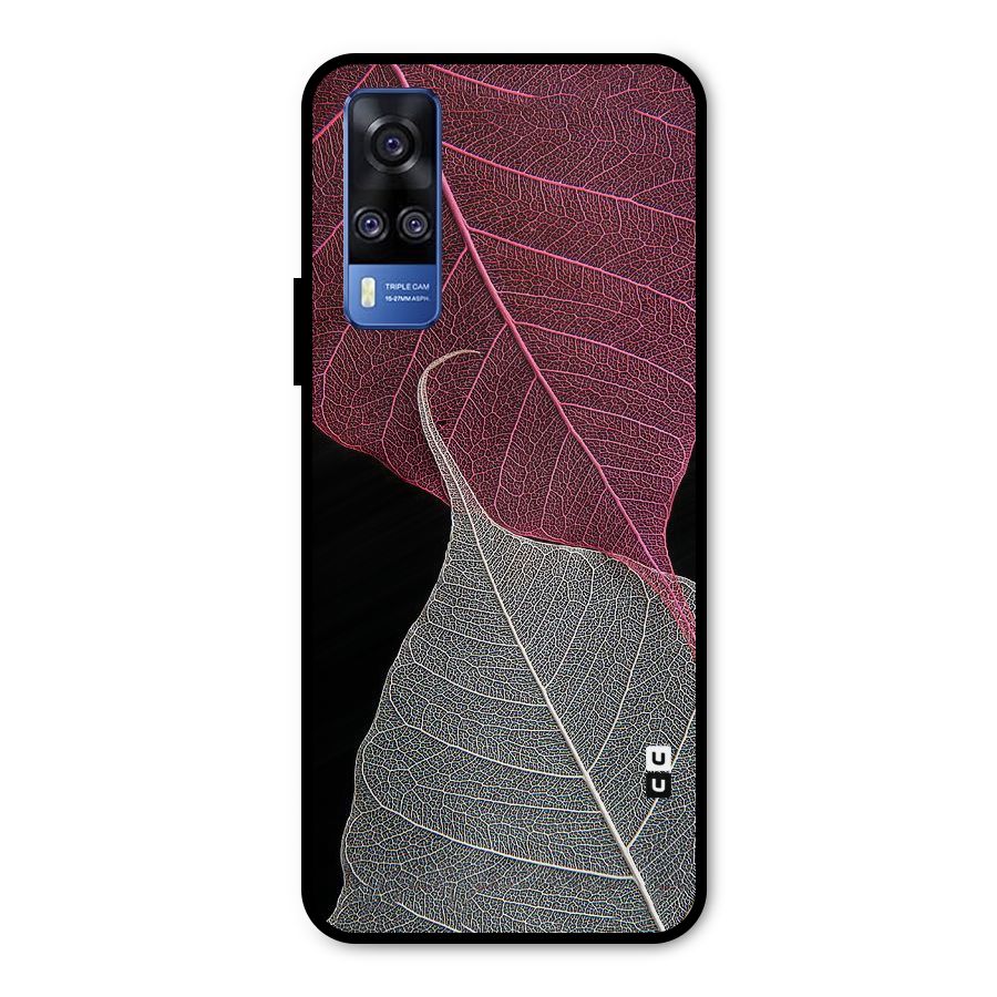 Beauty Leaf Metal Back Case for Vivo Y31