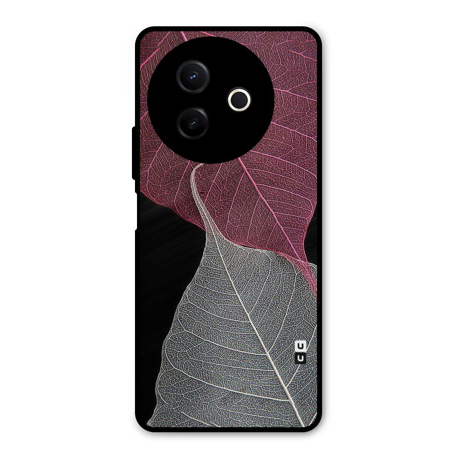 Beauty Leaf Metal Back Case for Vivo Y39