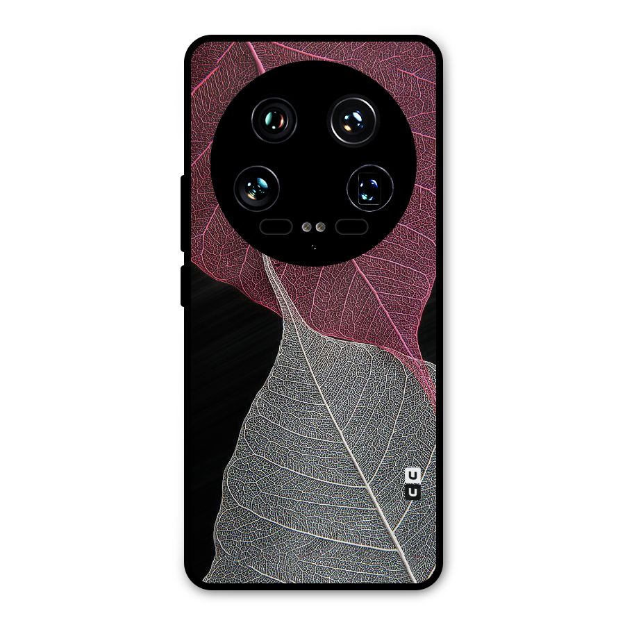 Beauty Leaf Metal Back Case for Xiaomi 14 Ultra
