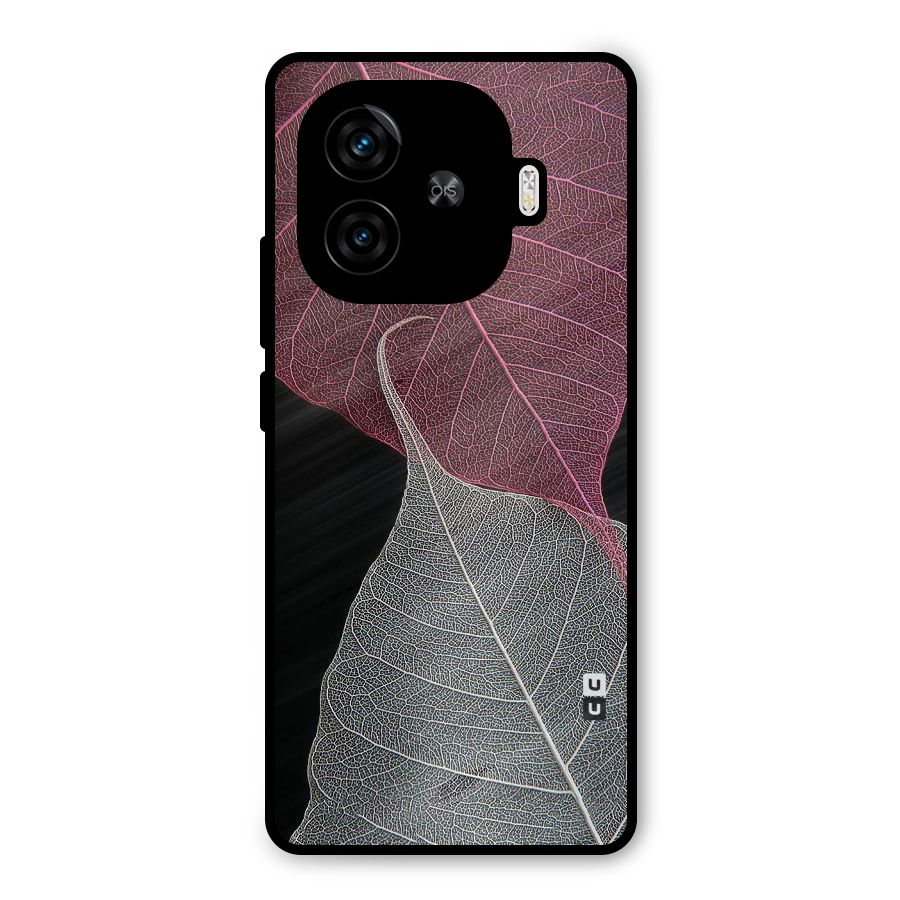 Beauty Leaf Metal Back Case for iQOO Neo 10R