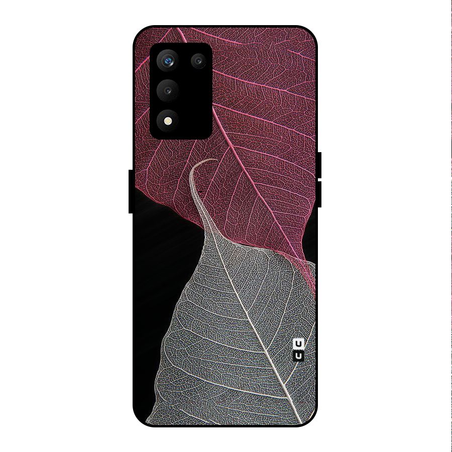 Beauty Leaf Metal Back Case for realme 9 5G SE