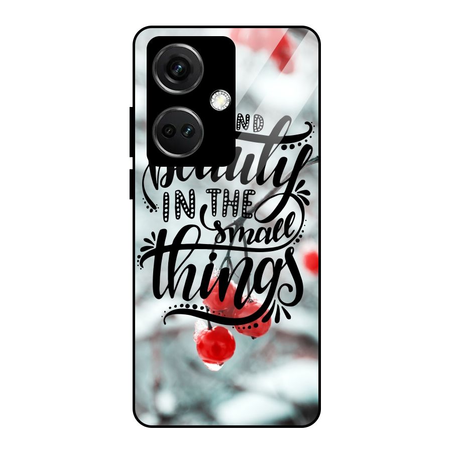 Beauty in Small Things Glass Back Case for OnePlus Nord CE 3 5G