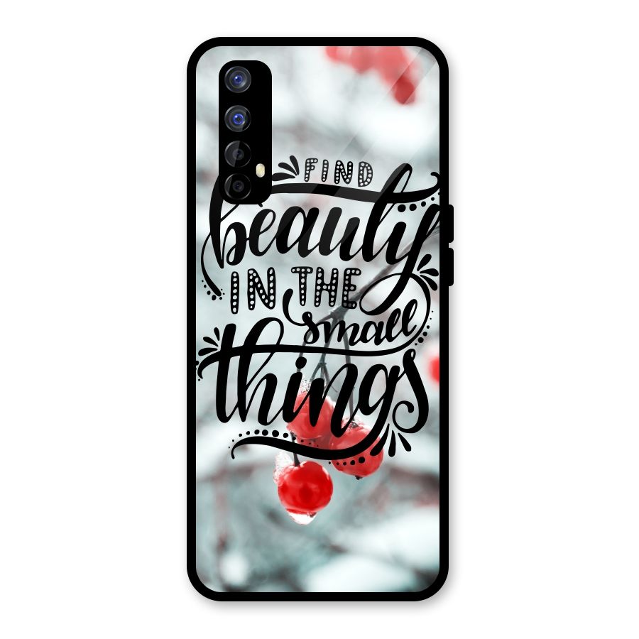 Beauty in Small Things Glass Back Case for Realme Narzo 20 Pro