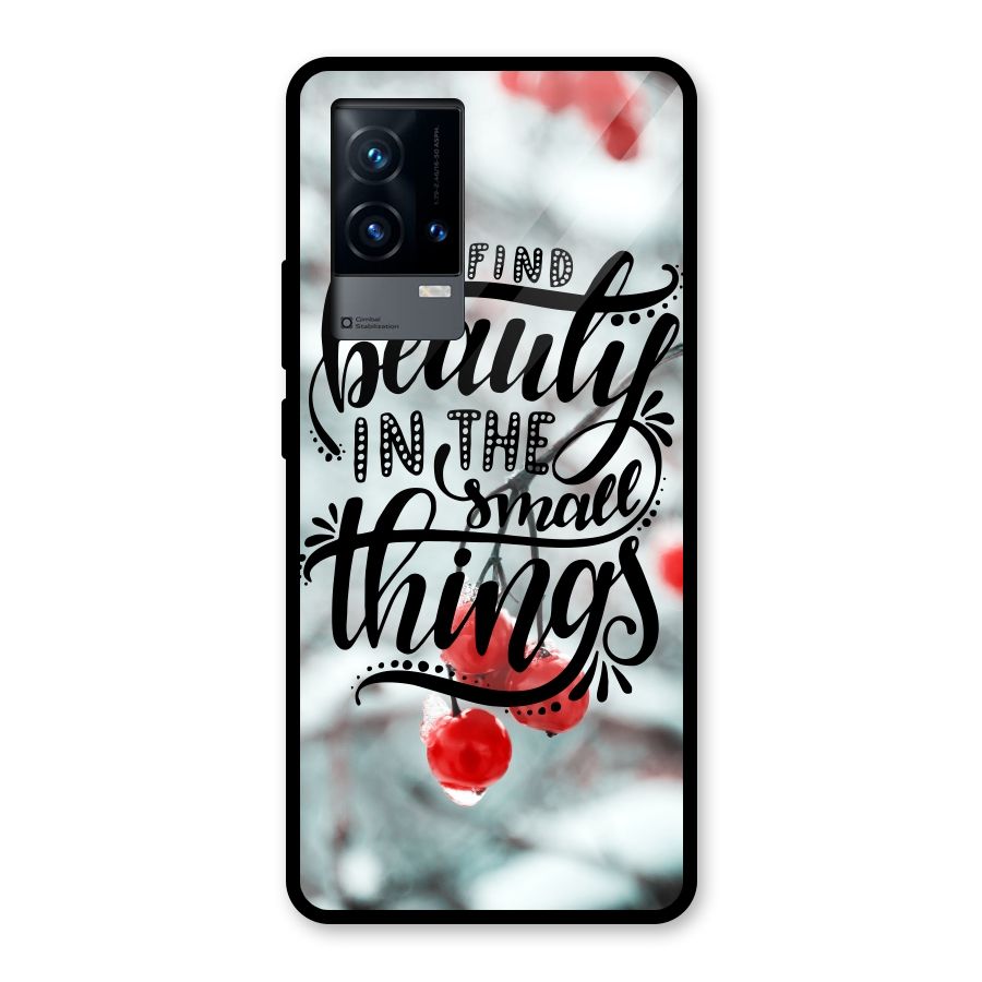 Beauty in Small Things Glass Back Case for iQOO 9 5G
