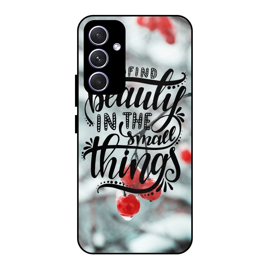 Beauty in Small Things Metal Back Case for Galaxy A54