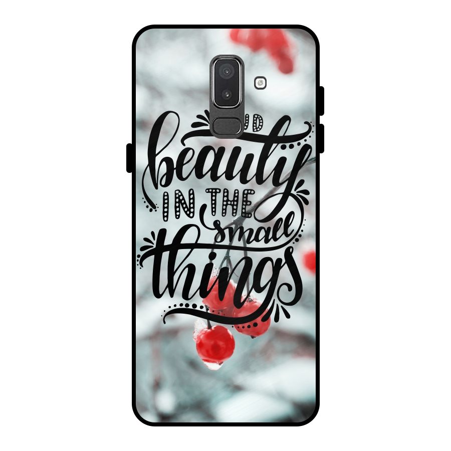 Beauty in Small Things Metal Back Case for Galaxy On8 (2018)