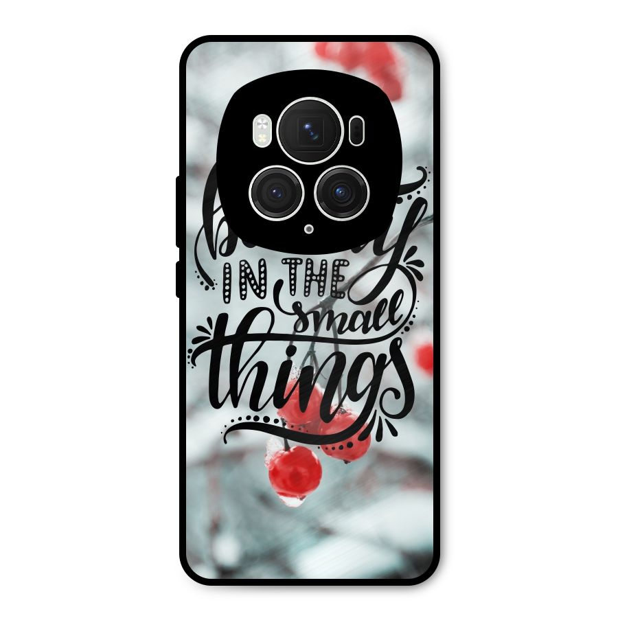 Beauty in Small Things Metal Back Case for Honor Magic6 Pro