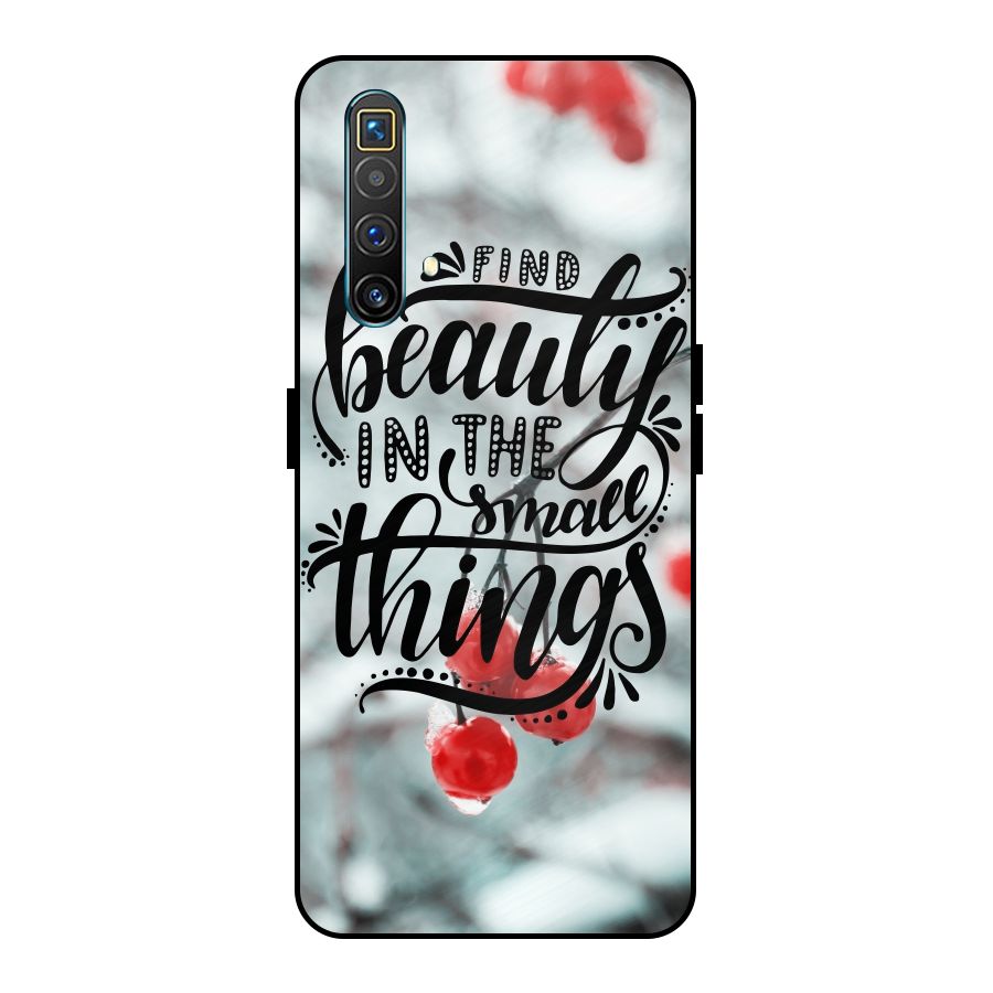 Beauty in Small Things Metal Back Case for Realme X3 SuperZoom