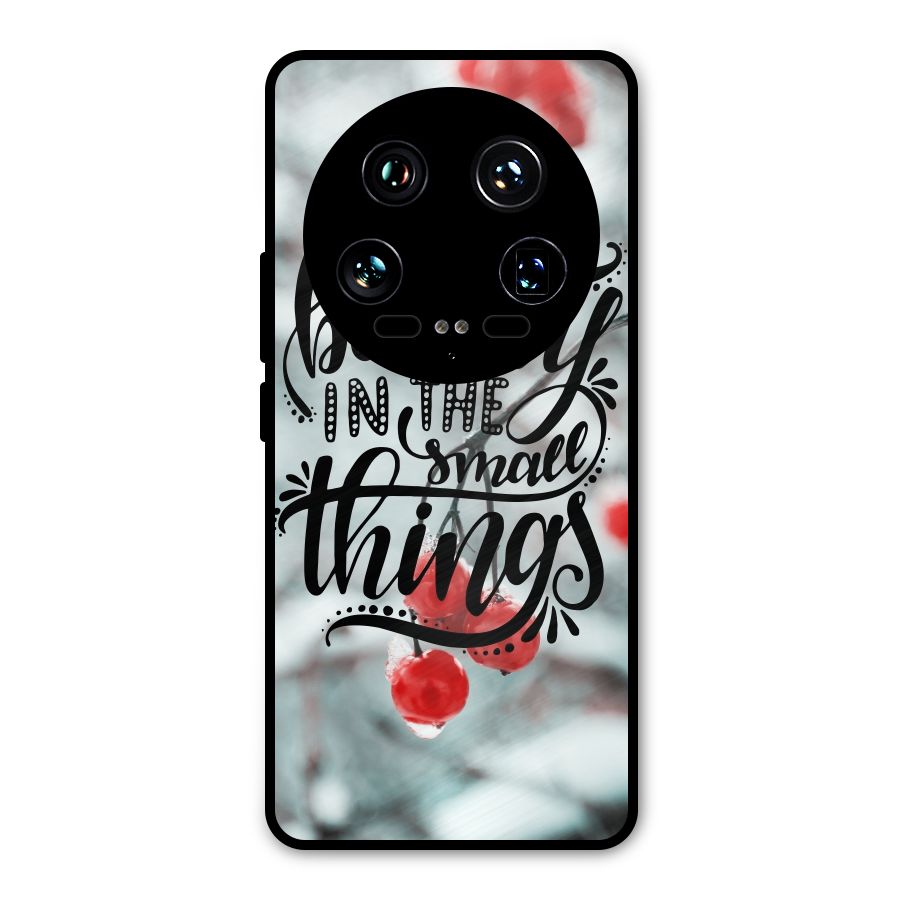Beauty in Small Things Metal Back Case for Xiaomi 14 Ultra
