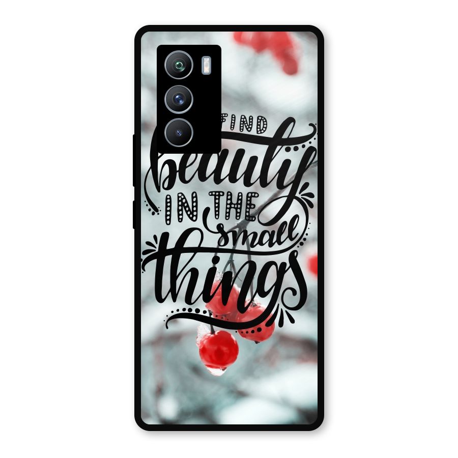 Beauty in Small Things Metal Back Case for iQOO 9 SE