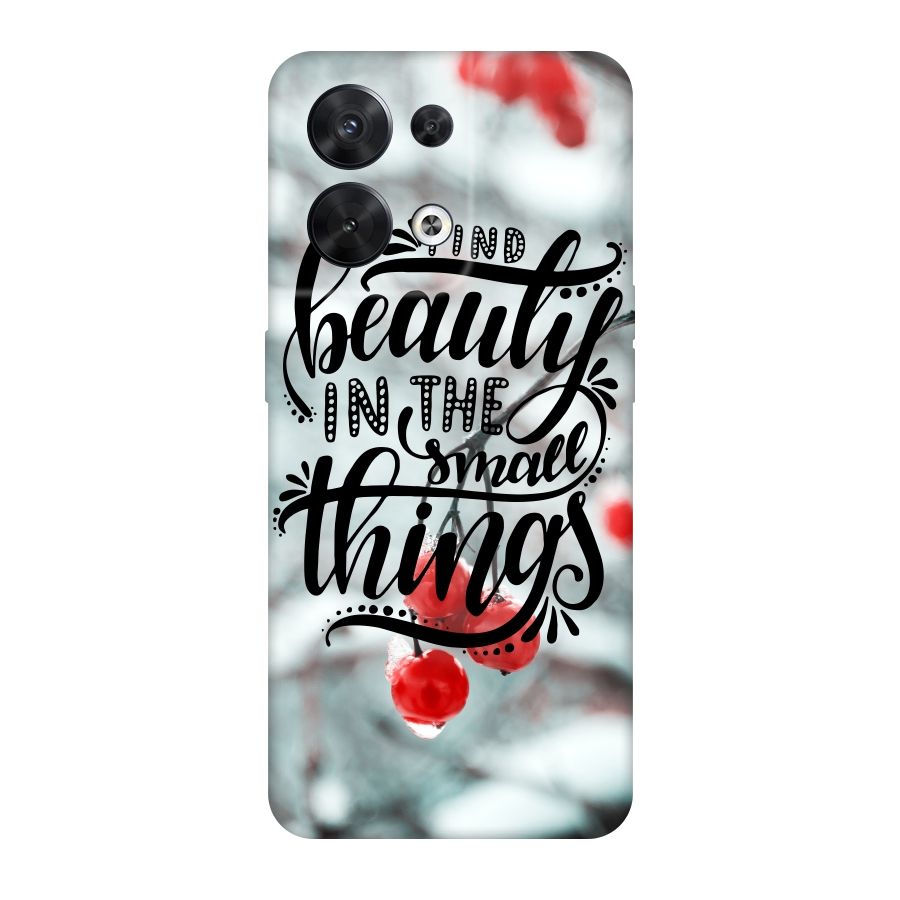 Beauty in Small Things Original Polycarbonate Back Case for Oppo Reno8 5G