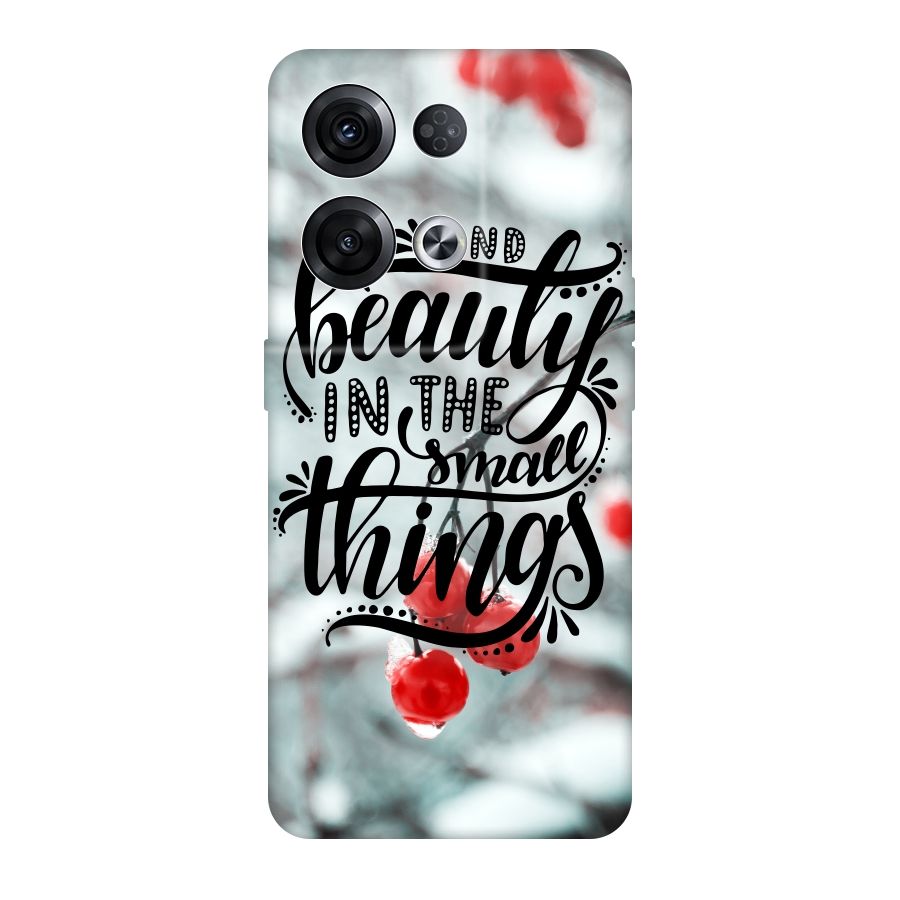 Beauty in Small Things Original Polycarbonate Back Case for Oppo Reno8 Pro 5G