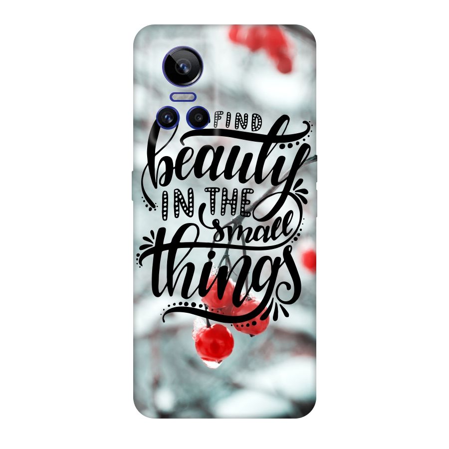 Beauty in Small Things Original Polycarbonate Back Case for Realme GT Neo 3