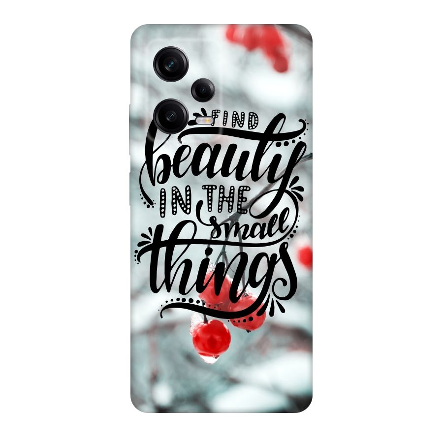 Beauty in Small Things Original Polycarbonate Back Case for Redmi Note 12 Pro