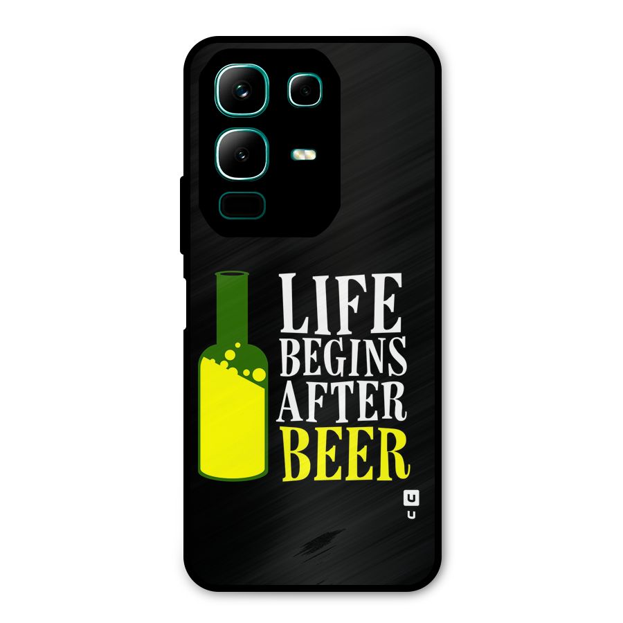 Beer Life Metal Back Case for Infinix Note 50x