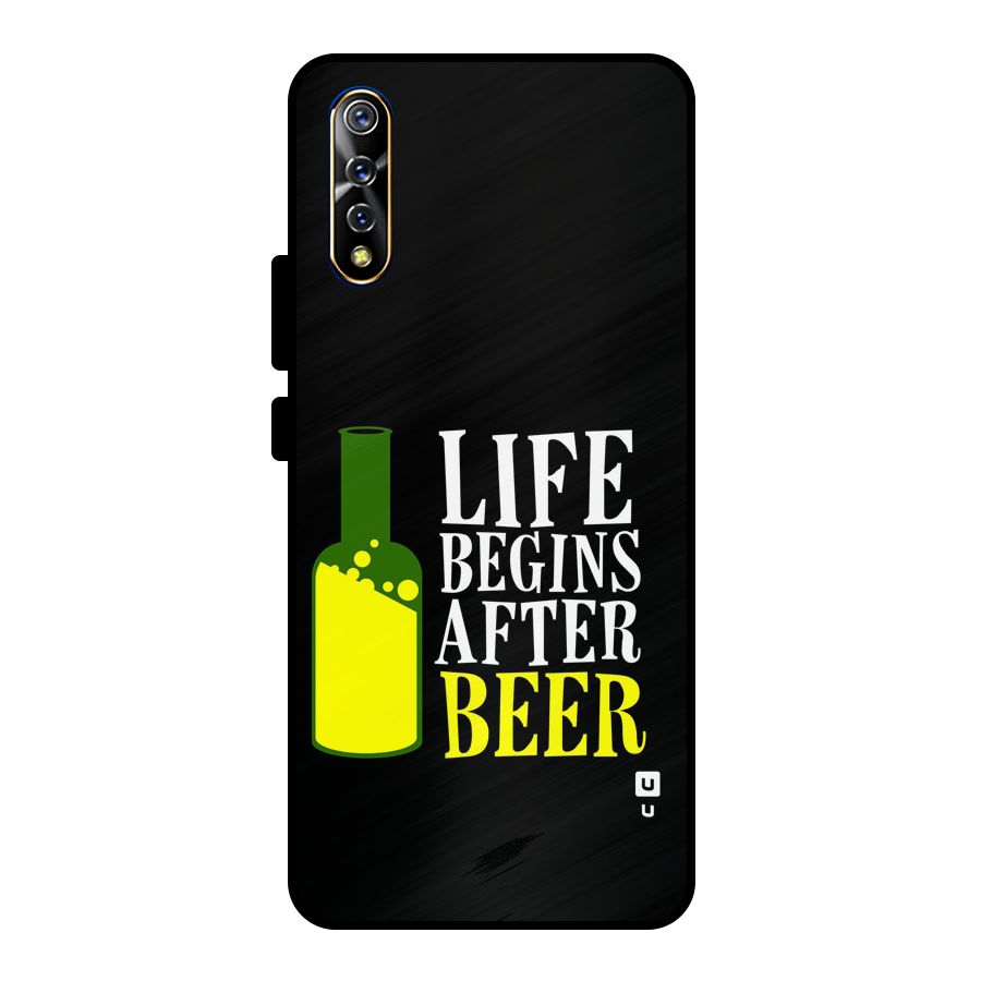 Beer Life Metal Back Case for Vivo S1
