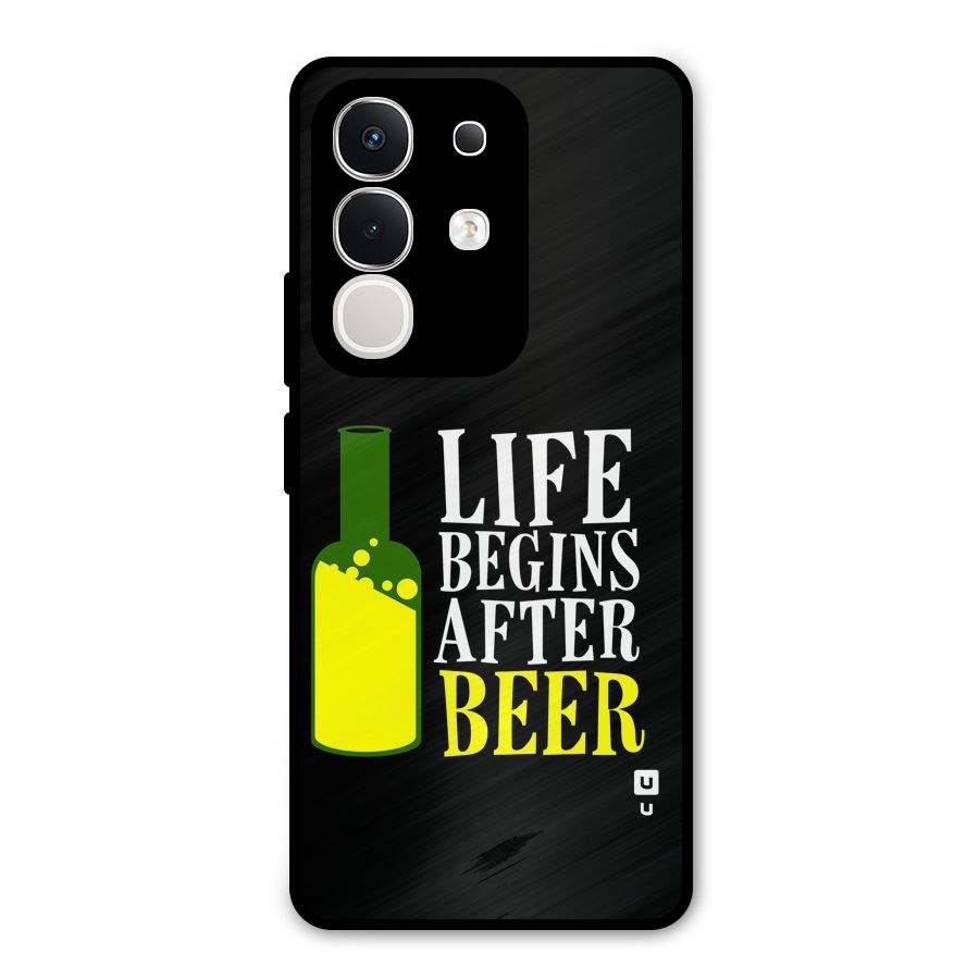Beer Life Metal Back Case for Vivo T4x
