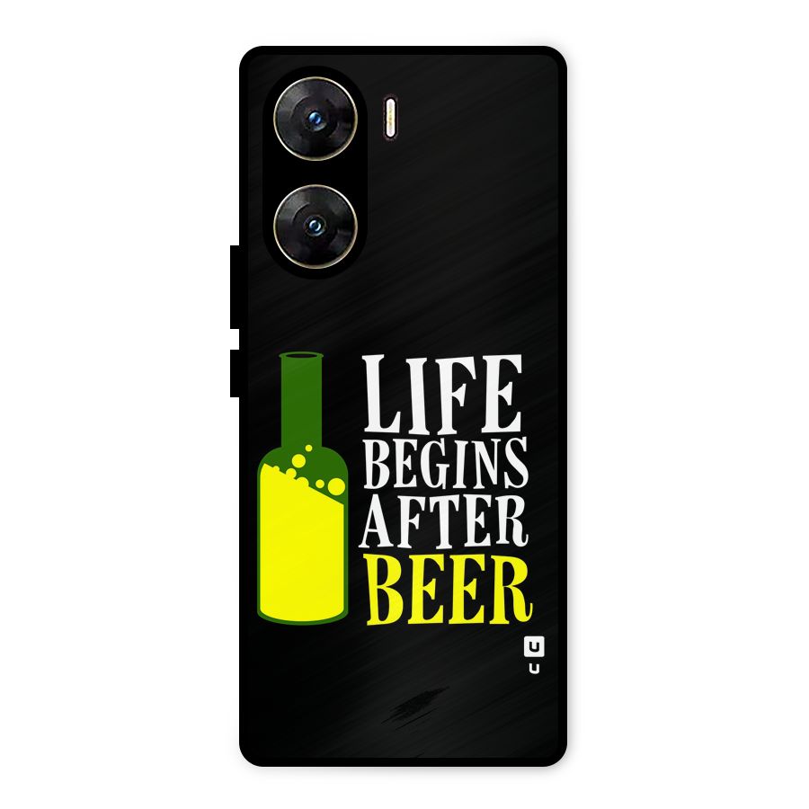 Beer Life Metal Back Case for Vivo V29e
