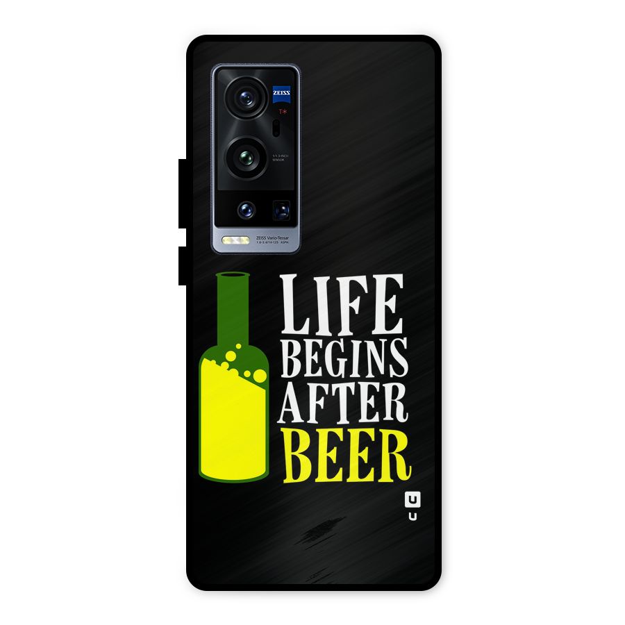 Beer Life Metal Back Case for Vivo X60 Pro Plus