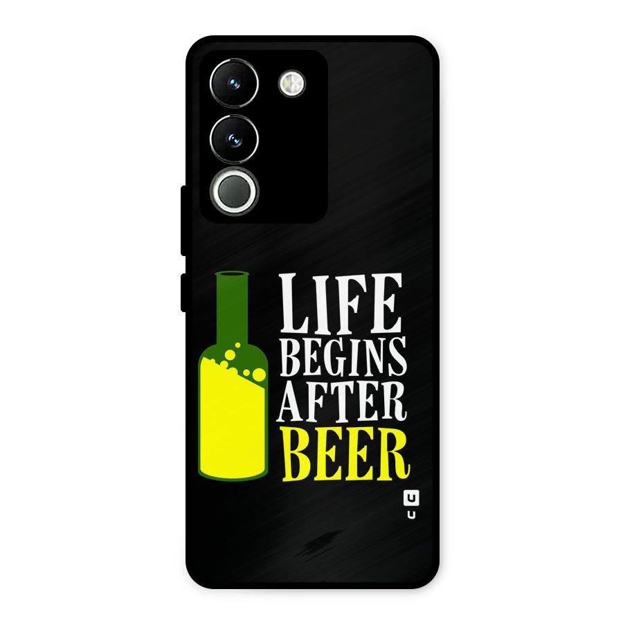 Beer Life Metal Back Case for Vivo Y200