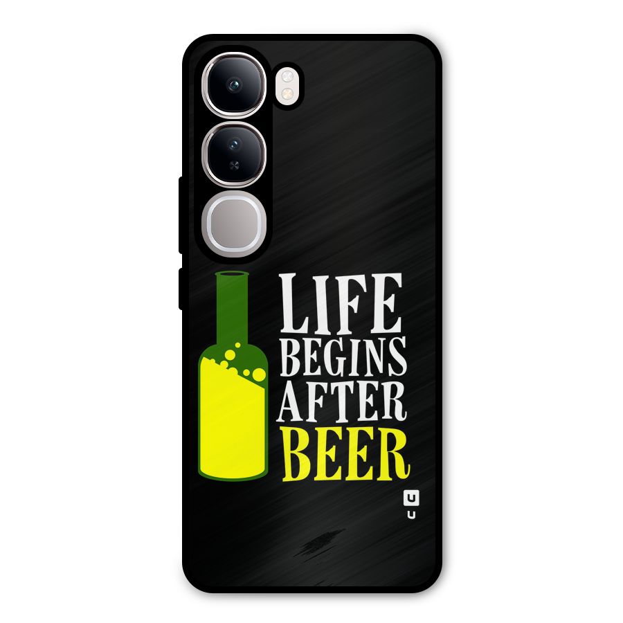 Beer Life Metal Back Case for Vivo Y300