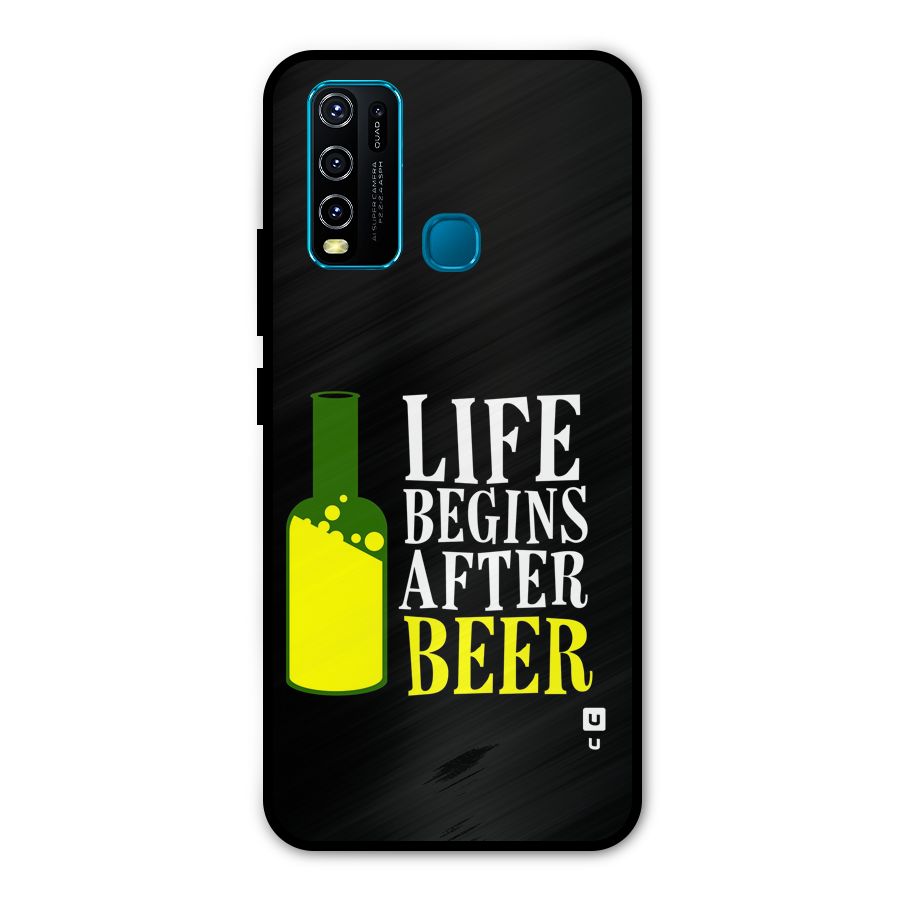 Beer Life Metal Back Case for Vivo Y50