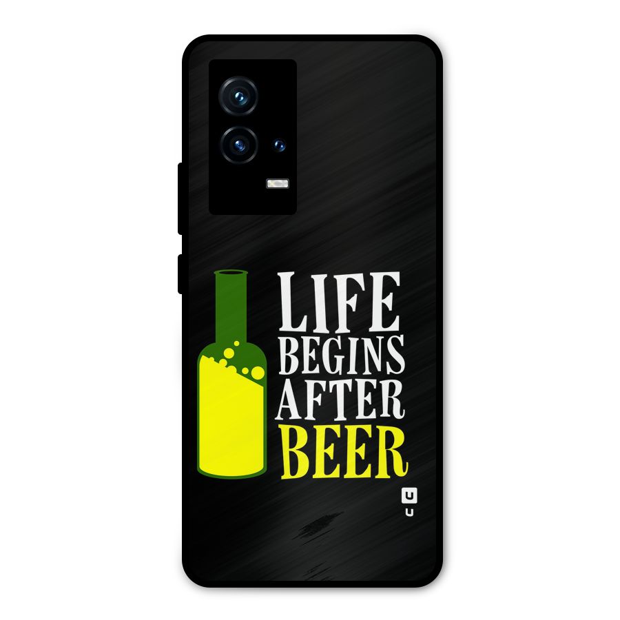 Beer Life Metal Back Case for iQOO 9 5G