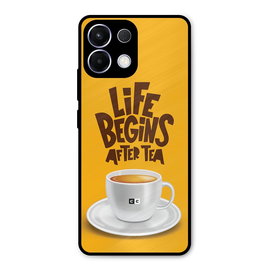 Begins After Tea Metal Back Case for Oppo K13
