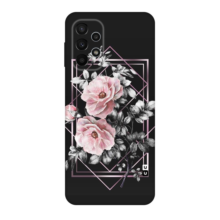Beguilling Pink Floral Original Polycarbonate Back Case for Galaxy A23