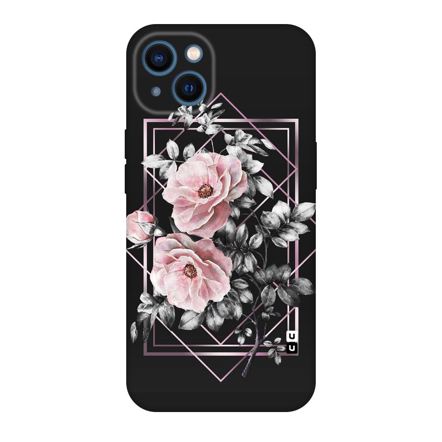Beguilling Pink Floral Original Polycarbonate Back Case for iPhone 13