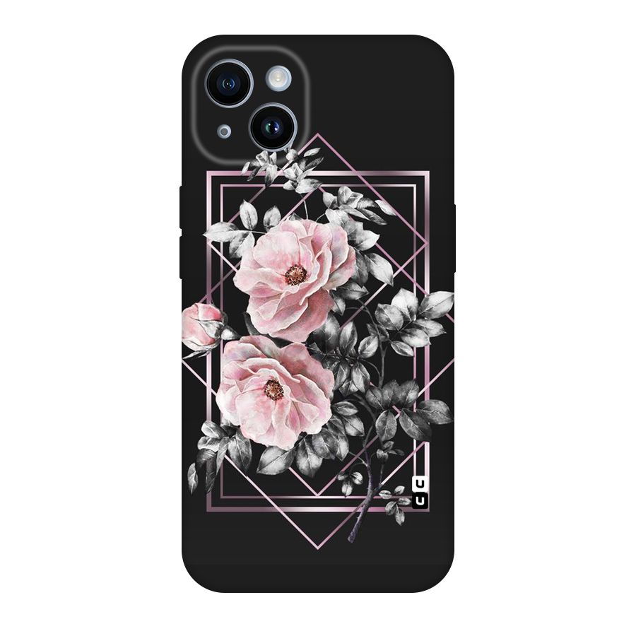 Beguilling Pink Floral Original Polycarbonate Back Case for iPhone 14