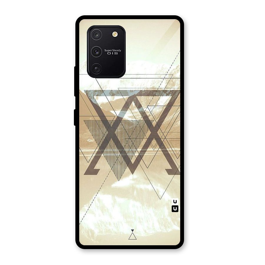 Beige View Glass Back Case for Galaxy S10 Lite