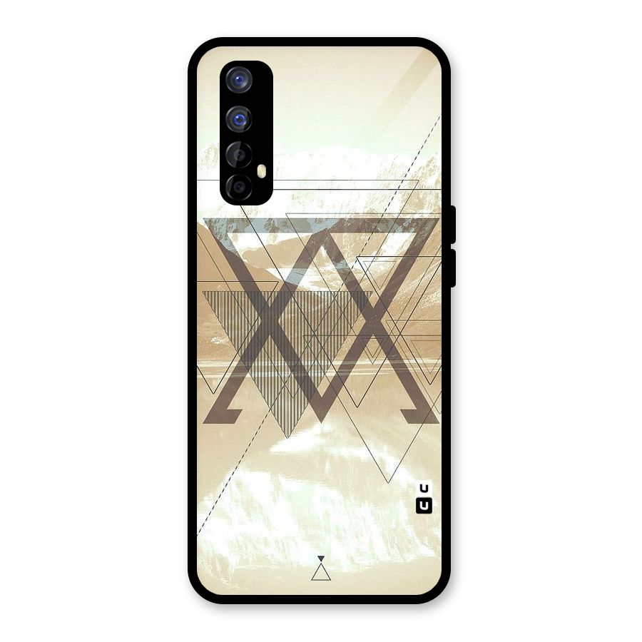 Beige View Glass Back Case for Realme 7