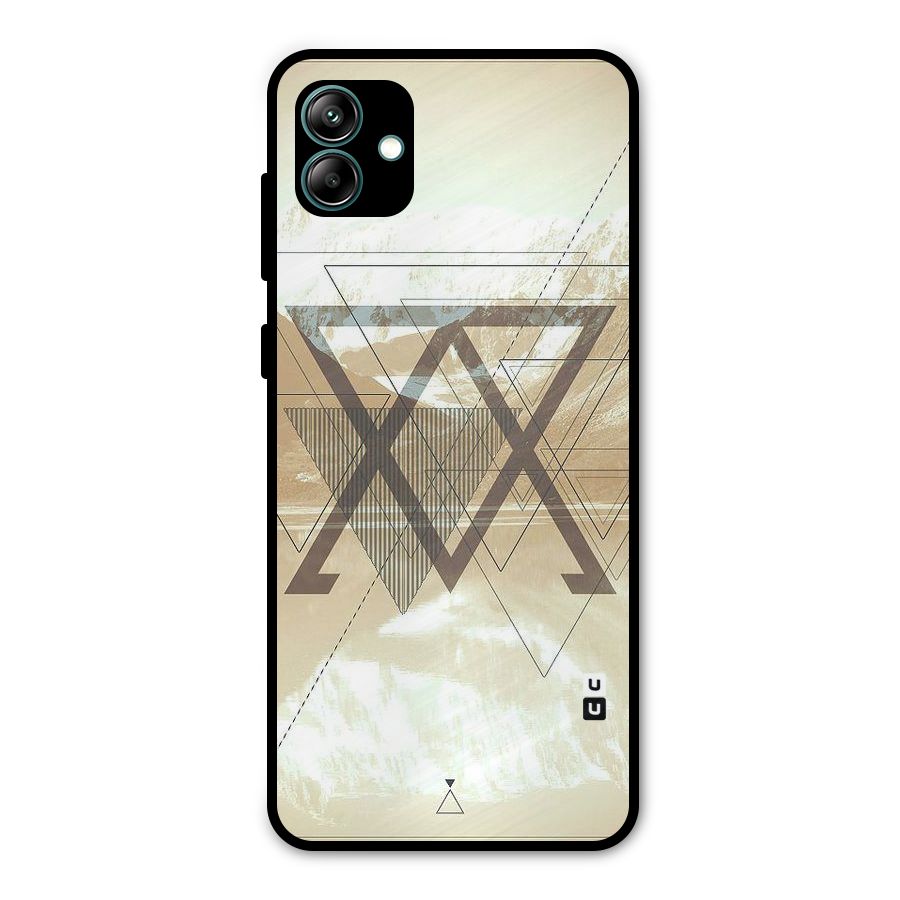 Beige View Metal Back Case for Galaxy A04