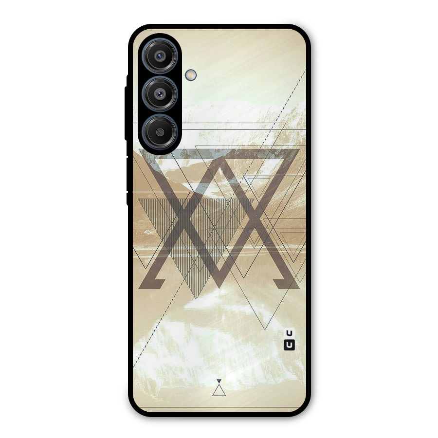 Beige View Metal Back Case for Galaxy A16 5G