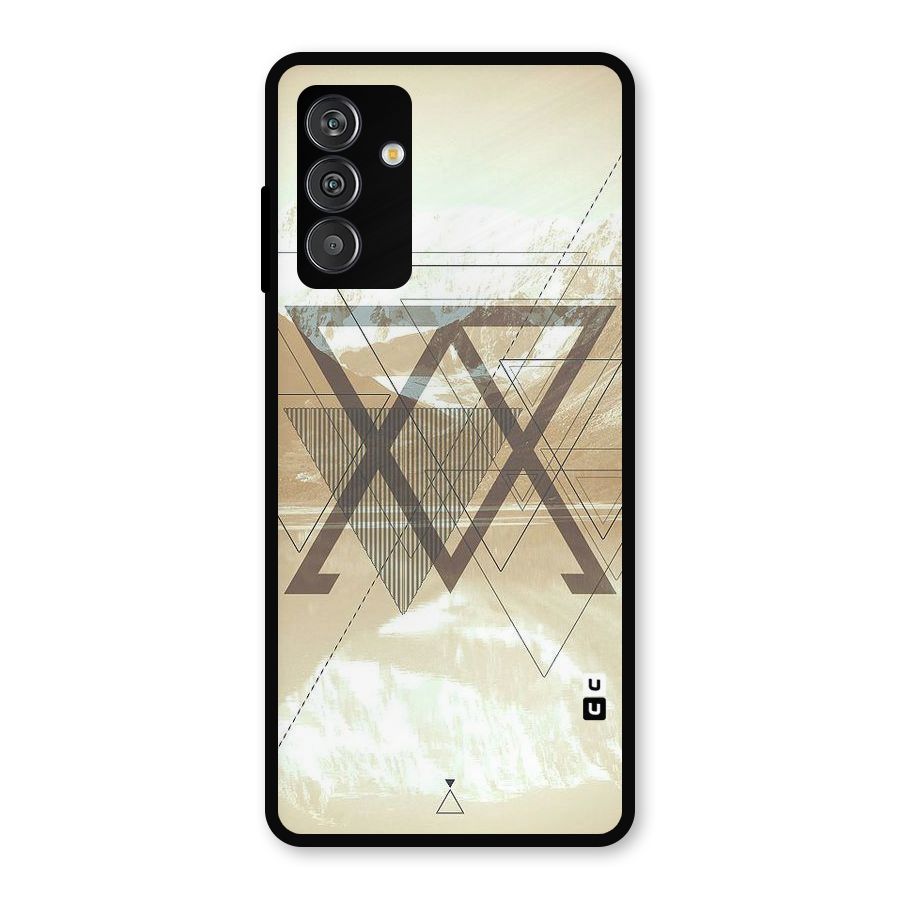 Beige View Metal Back Case for Galaxy M14 5G