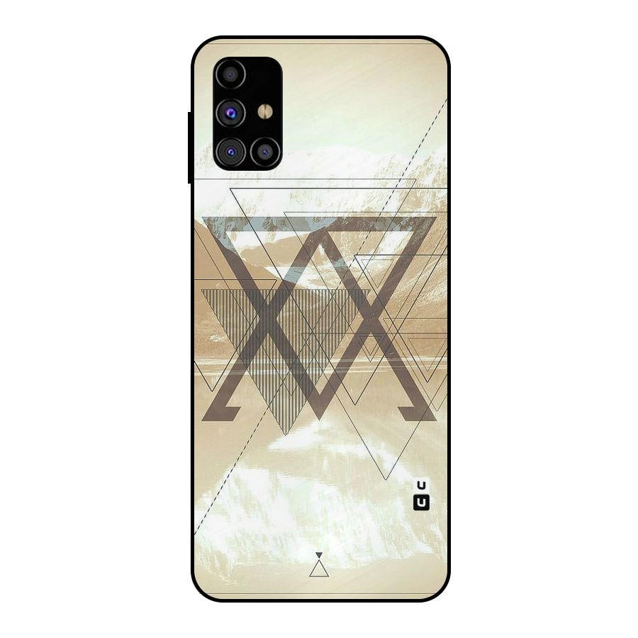 Beige View Metal Back Case for Galaxy M31s