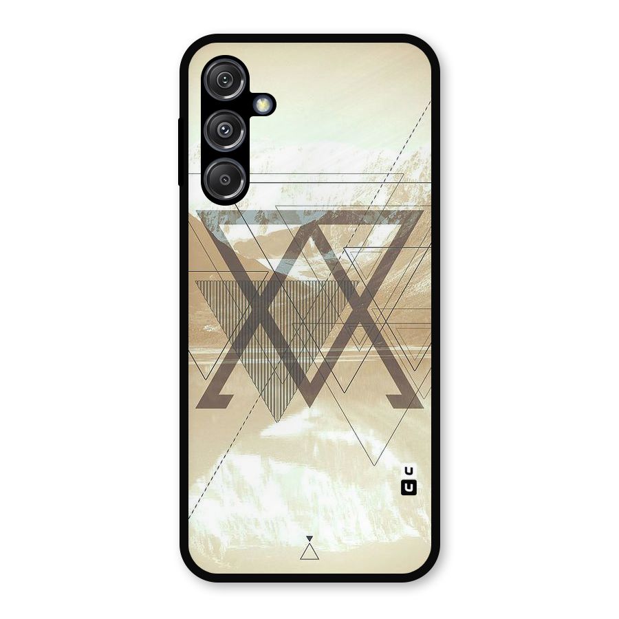 Beige View Metal Back Case for Galaxy M34 5G