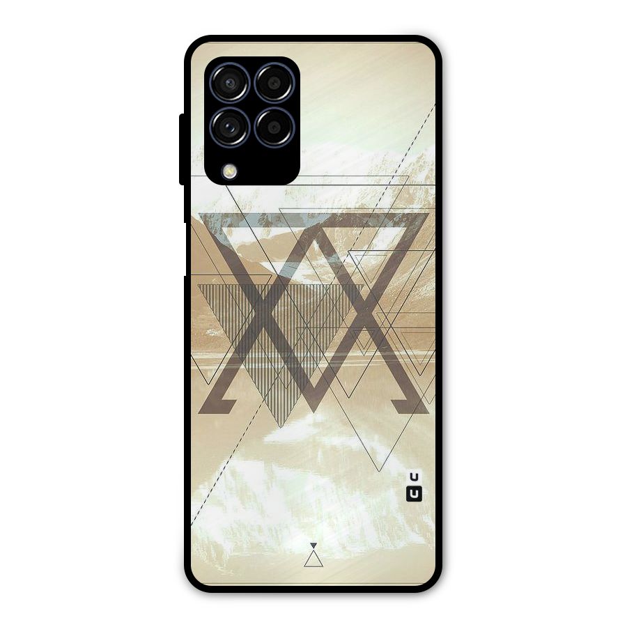 Beige View Metal Back Case for Galaxy M53 5G