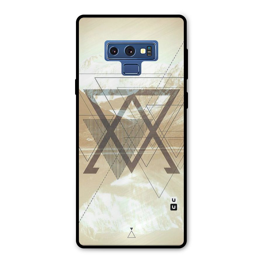 Beige View Metal Back Case for Galaxy Note 9