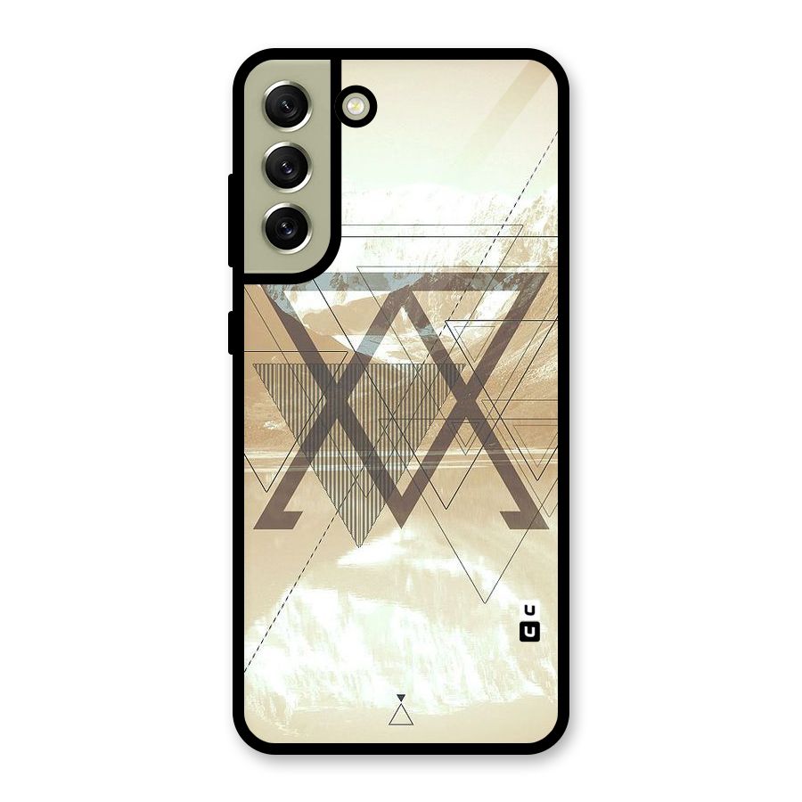 Beige View Metal Back Case for Galaxy S21 FE 5G (2023)